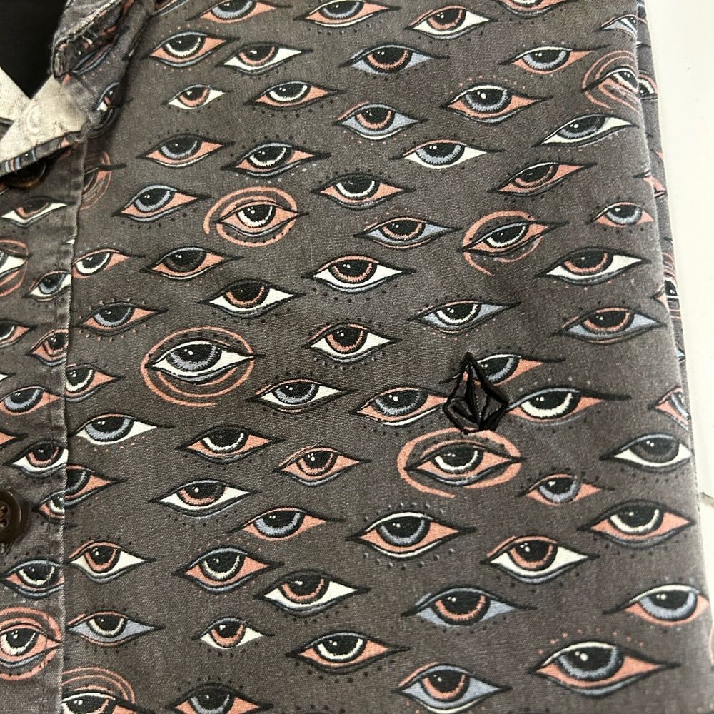 Volcom Patterned Casual Shirtsbundle Medium - image 4